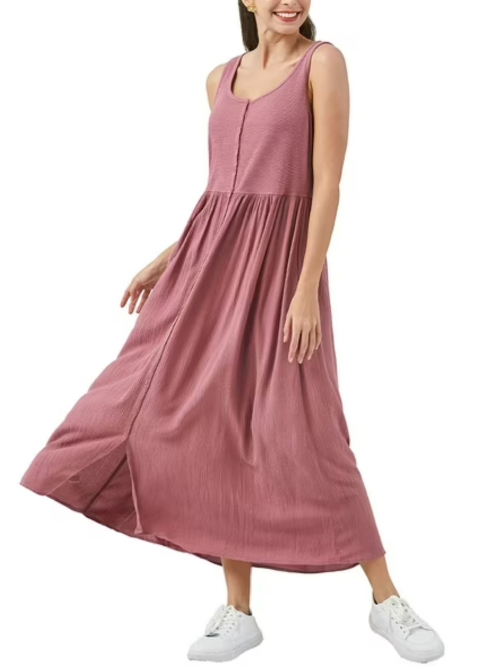 LIKE NEW Frye Women's Button Front Midi Dress